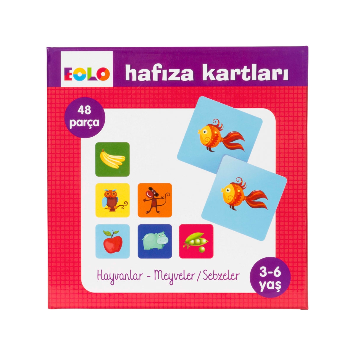 Memory Game - Animals & Fruits and Vegetables